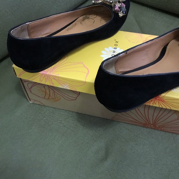 YellowBox Ballet Embellished Flats - Picture 9 of 9